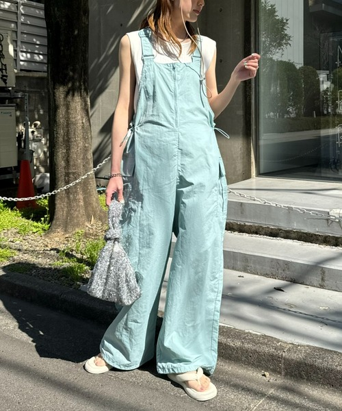 WILLOW デニムサロペット チャオパニックティピー ブルー チャオ