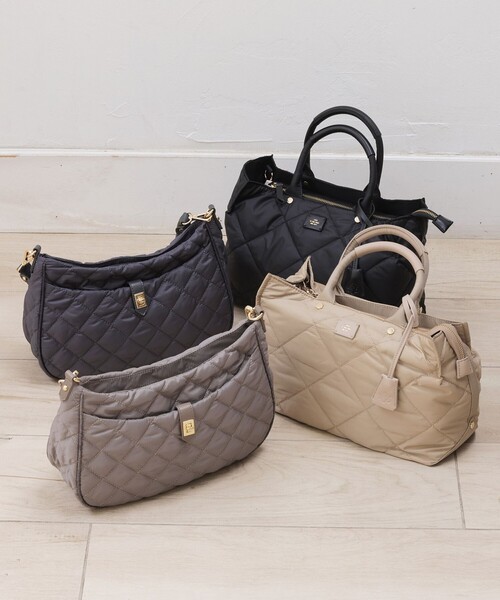J.PRESS(ジェイプレス)の「【2way】ボンディングキルト ショルダー バッグ(ショルダーバッグ・レディース・ブラック系/グレー系/ブラウン系・F)」の15枚目の写真