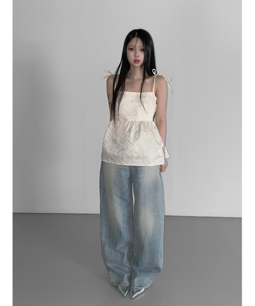 THEAIRTOWN(ジエアタウン)の「place good denim pt(デニムパンツ・レディース・ブルー・MEDIUM/SMALL)」の9枚目の写真