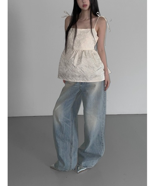 THEAIRTOWN(ジエアタウン)の「place good denim pt(デニムパンツ・レディース・ブルー・MEDIUM/SMALL)」の6枚目の写真