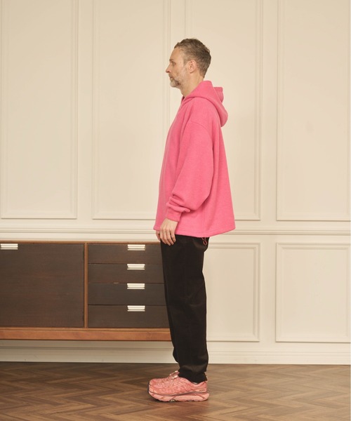 Kelen(ケレン)の「「KELEN MENS / ケレン メンズ」COLOR KNIT HOODIE(パーカー・メンズ・ブラック/ブラウン/ピンク/グリーン・40/38)」の11枚目の写真