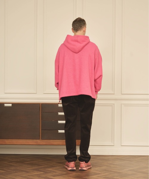 Kelen(ケレン)の「「KELEN MENS / ケレン メンズ」COLOR KNIT HOODIE(パーカー・メンズ・ブラック/ブラウン/ピンク/グリーン・40/38)」の12枚目の写真