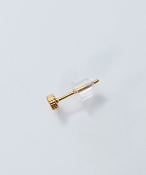 Phoebe(フィービィー)の「【金属アレルギー対応】プチシャイニングピアス(片耳)/サージカルステンレス(ピアス(片耳用)・レディース・シルバー/イエローゴールド・FREE)」の8枚目の写真