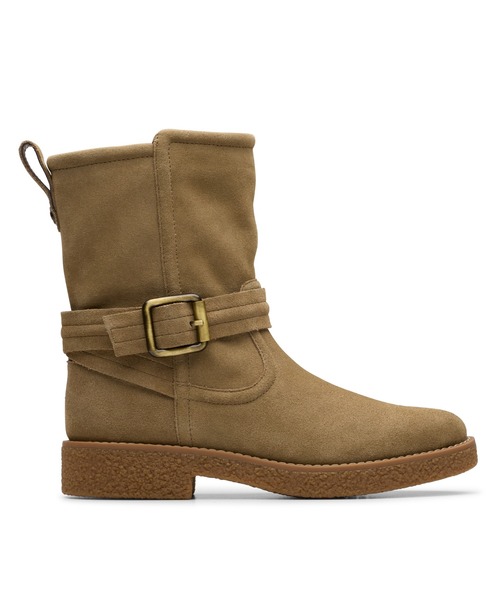 Clarks(クラークス)の「Nella Mid / ネラミッド(ダークサンドスエード)(ブーツ・レディース・ブラウン・UK3/UK3.5/UK4/UK4.5/UK5/UK5.5/UK6)」の1枚目の写真