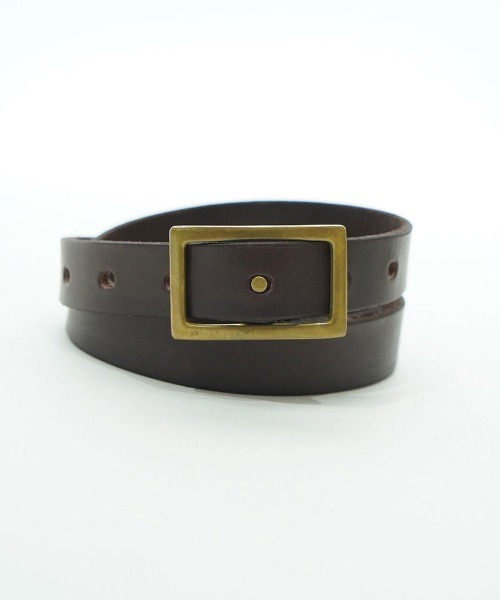 EGO TRIPPING(エゴトリッピング)の「mko13011-LEATHER LONG レザーベルト(ベルト・メンズ・ブラック/ダークブラウン・S/M/L)」の2枚目の写真