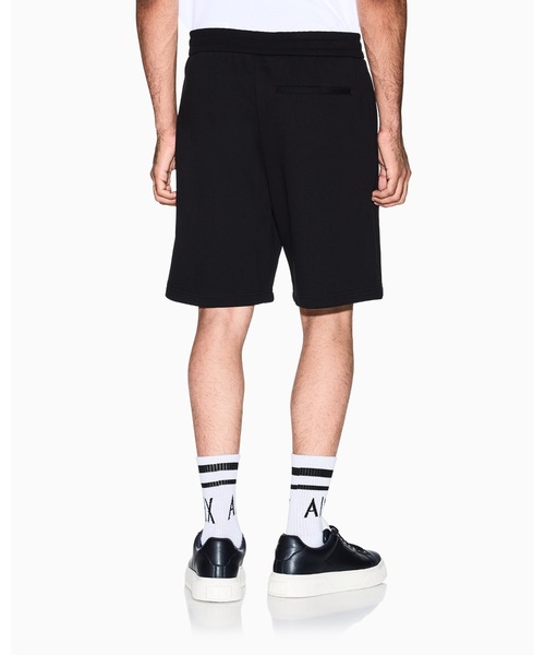 A/X Armani Exchange ICON スウェット ハーフパンツ 関＊送込 ARMANI EXCHANGE パンツ 「A|X アルマーニ エクスチェンジ」ICON