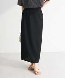 楽ちん涼やかドライタッチイージースカート