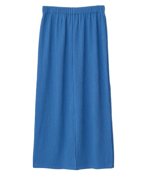 Green　Parks（グリーンパークス）の「楽ちん涼やかドライタッチイージースカート（スカート・レディース・ロイヤルブルー/グレイッシュベージュ/ブラック/チャコールグレー・FREE）」の18枚目の写真