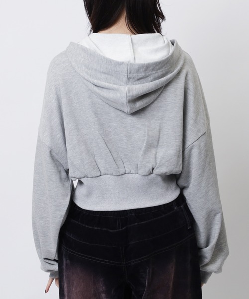 SPIRALGIRL（スパイラルガール）の「ラインストーンフーディー（パーカー・レディース・カモフラージュ/グレー/ブラック・FREE）」の17枚目の写真