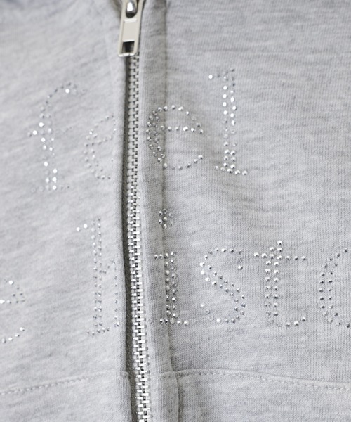 SPIRALGIRL（スパイラルガール）の「ラインストーンフーディー（パーカー・レディース・カモフラージュ/グレー/ブラック・FREE）」の19枚目の写真