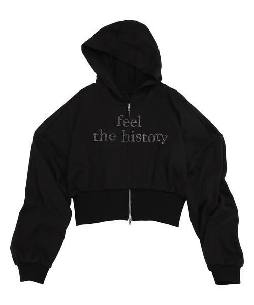 SPIRALGIRL（スパイラルガール）の「ラインストーンフーディー（パーカー・レディース・カモフラージュ/グレー/ブラック・FREE）」の13枚目の写真