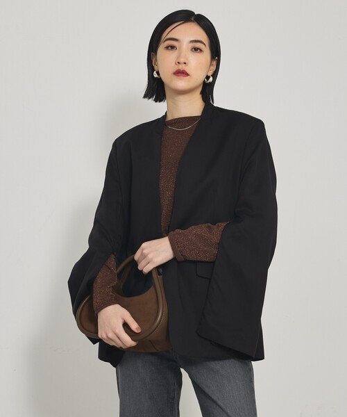 qualite（カリテ）の「【大人気ラメシリーズ】ラメシアーボックスニット/秋服/冬服（ニット/セーター・レディース・ブロンズ/シルバー/ブラック・フリー）」の7枚目の写真