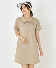 adabat | ライトスムースハーフジップワンピース(ワンピース)