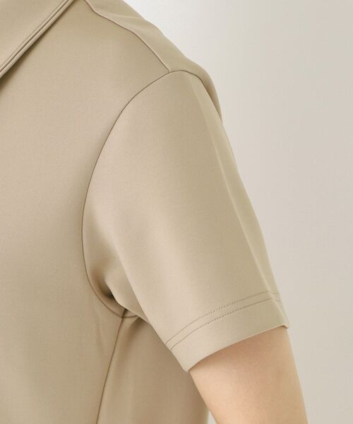 adabat（アダバット）の「ライトスムースハーフジップワンピース（ワンピース・レディース・ベージュ/ブラック・42/38/40）」の17枚目の写真