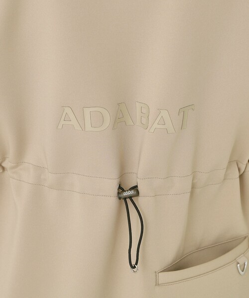 adabat（アダバット）の「ライトスムースハーフジップワンピース（ワンピース・レディース・ベージュ/ブラック・42/38/40）」の19枚目の写真