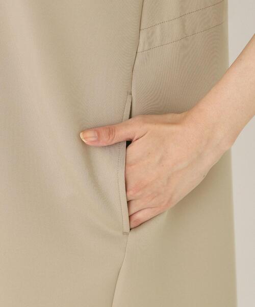 adabat（アダバット）の「ライトスムースハーフジップワンピース（ワンピース・レディース・ベージュ/ブラック・42/38/40）」の21枚目の写真