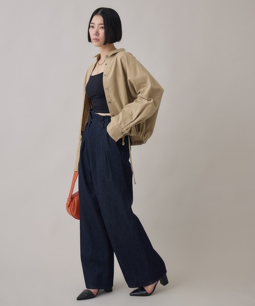 Paradise Picnic（パラダイスピクニック）の「SUGAR ROSE ドロストデザインシャツ（シャツ/ブラウス・レディース・ベージュ/ホワイト/ブラック・FREE）」の20枚目の写真