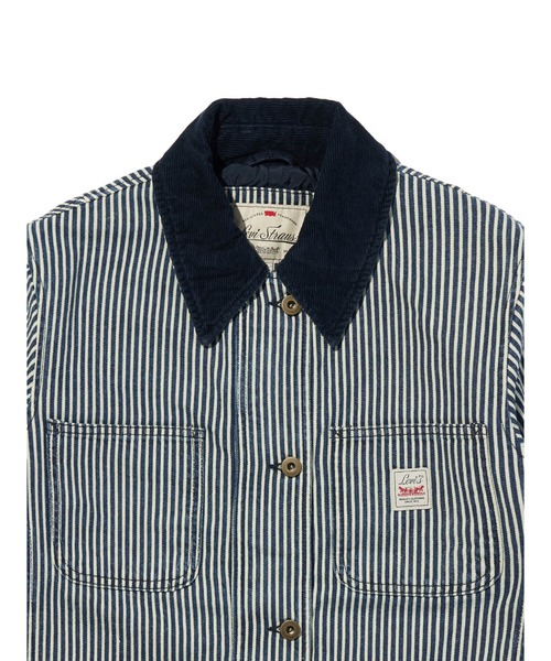 セール】Levi's/リーバイス Bree Barn ストライプジャケット（デニム