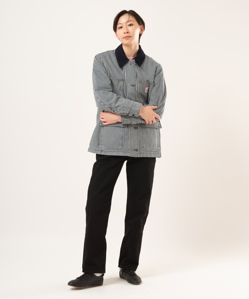 セール】Levi's/リーバイス Bree Barn ストライプジャケット（デニム