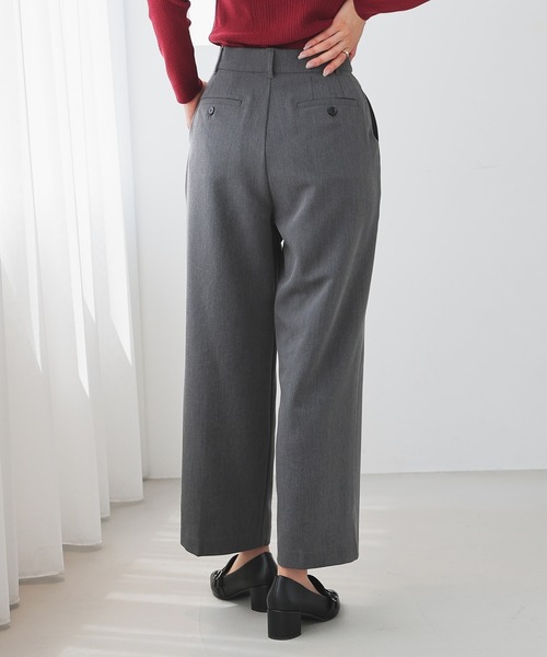 セール】ストレートパンツ(スラックス)|GLACIER lusso(グラシア セール】ストレートパンツ(スラックス)|GLACIER lusso(グラシア