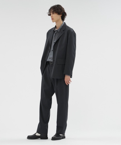DRY WOOL SUITING（テーラードジャケット）｜MARGARET HOWELL