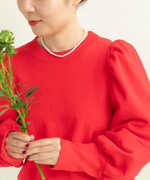 Dot＆Stripes CHILD WOMAN（ドットアンドストライプス　チャイルドウーマン）の「淡水ポテトパール ネックレス(調節あり)（ネックレス・レディース・アイボリー・FREE）」の5枚目の写真