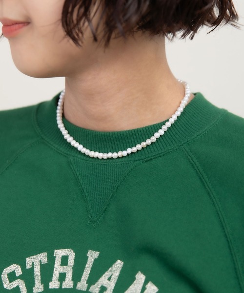Dot&Stripes CHILD WOMAN(ドットアンドストライプス チャイルドウーマン)の「淡水ポテトパール ネックレス(調節あり)(ネックレス・レディース・アイボリー・FREE)」の4枚目の写真