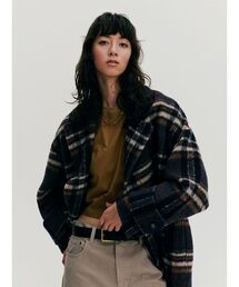 Mila Owen（ミラオーウェン）の「woolコクーンシルエットピーコート（ピーコート）」