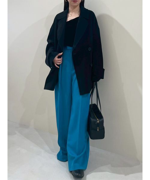 セール】woolコクーンシルエットピーコート（ピーコート）｜Mila Owen