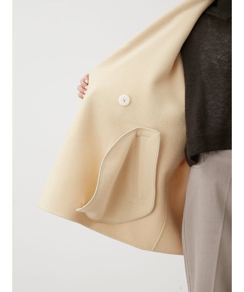 MilaOwen 人気ピーコート woolコクーンシルエットピーコート（ピーコート）｜Mila Owen