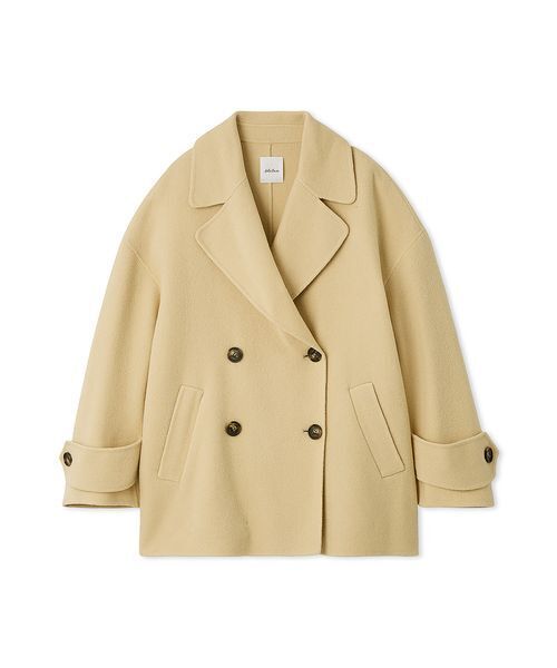 woolコクーンシルエットピーコート（ピーコート）｜Mila Owen（ミラ