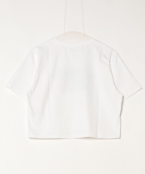 TIGORA（ティゴラ）の「ティゴラ TIGORA ドライクロップドグラフィックTシャツ（Tシャツ/カットソー・レディース・ブラック/ホワイト・S/M/L/XL）」の3枚目の写真