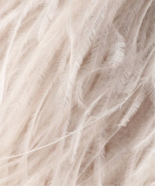 オーストリッチコサージュ（ブローチ/コサージュ）｜VERMEIL par