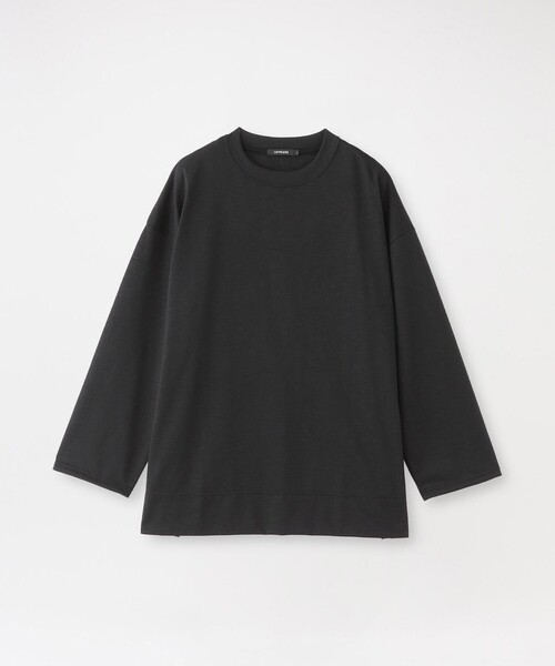 LOVELESS(ラブレス)の「スラブロンT(Tシャツ/カットソー・レディース・オフホワイト/ブラック/ブラウン系その他3・M/L)」の2枚目の写真