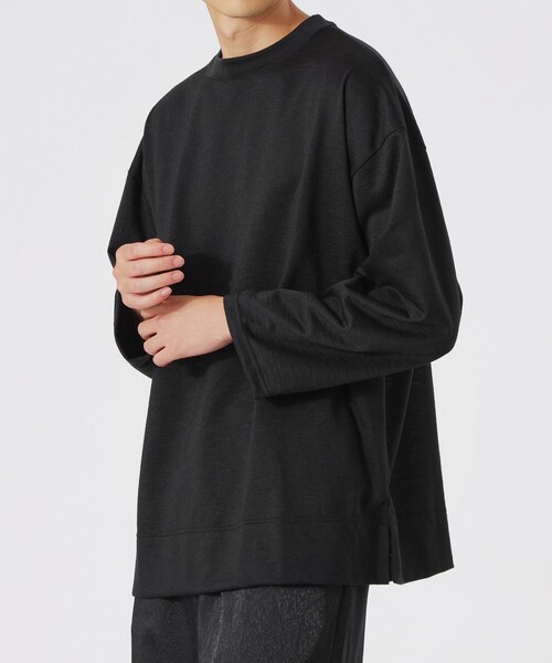 LOVELESS(ラブレス)の「スラブロンT(Tシャツ/カットソー・レディース・オフホワイト/ブラック/ブラウン系その他3・M/L)」の6枚目の写真