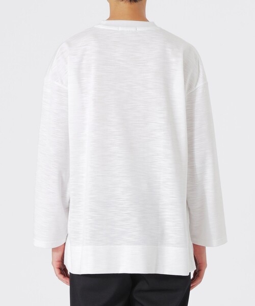 LOVELESS(ラブレス)の「スラブロンT(Tシャツ/カットソー・レディース・オフホワイト/ブラック/ブラウン系その他3・M/L)」の13枚目の写真
