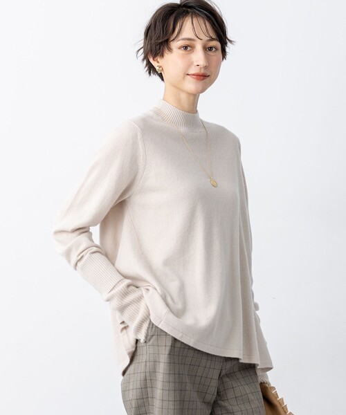セール】【洗える】ピュアカシミヤ フレア ニット（ニット/セーター
