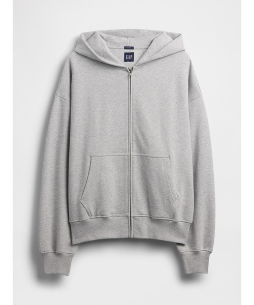 ヘビーウェイト ジップアップ パーカー（パーカー）｜GAP