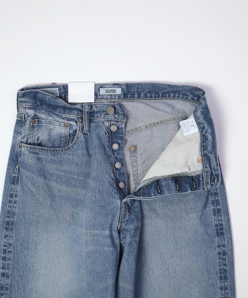 SPELLBOUND（スペルバウンド）の「[SPELLBOUND / スペルバウンド] 12ozセルヴィッジデニム 5Pワイドテーパード（デニムパンツ・メンズ・ライトインディゴブルー・28inch/36inch/32inch/30inch）」の13枚目の写真