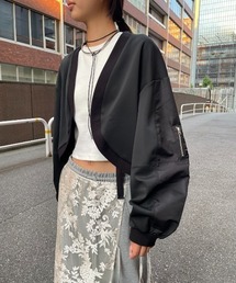 AIC. | MA-1ショートボレロ(カーディガン/ボレロ)