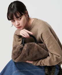 BEAUTY&YOUTH UNITED ARROWS（ビューティーアンドユースユナイテッドアローズ）の「フェイクファー スクエア ショルダーバッグ 2WAY（ショルダーバッグ・レディース）」