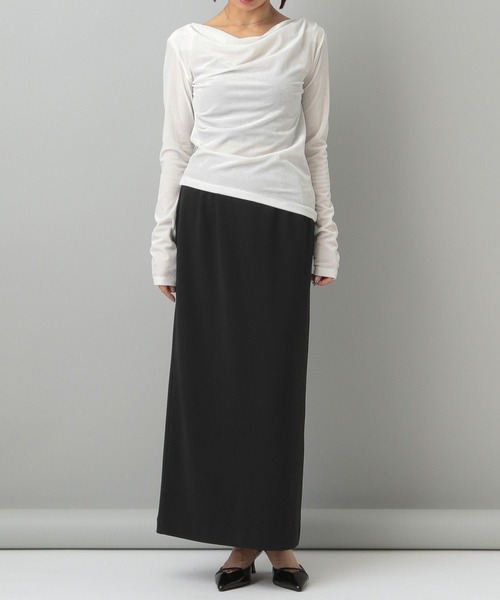 ベロアドレーププルオーバー（Tシャツ/カットソー）｜A part by