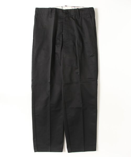 UNIVERSAL OVERALL(ユニバーサルオーバーオール)の「UNIVERSAL OVERALL / T/C TWILL INDUSTRIAL PANTS / タックテーパードワイドパンツ / PT-03R(チノパンツ・メンズ・ベージュ/ブラック・32/34/30/36)」の3枚目の写真