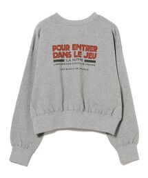B:MING by BEAMS | 【別注】La Hutte / ロゴ スウェット(スウェット)