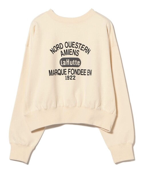 B:MING by BEAMS（ビーミングバイビームス）の「【別注】La Hutte / ロゴ スウェット（スウェット・レディース・グレー/ホワイト系その他5/チャコールグレー・ONE SIZE）」の18枚目の写真