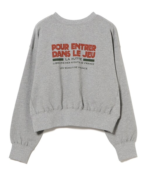 B:MING by BEAMS（ビーミングバイビームス）の「【別注】La Hutte / ロゴ スウェット（スウェット・レディース・グレー/ホワイト系その他5/チャコールグレー・ONE SIZE）」の14枚目の写真