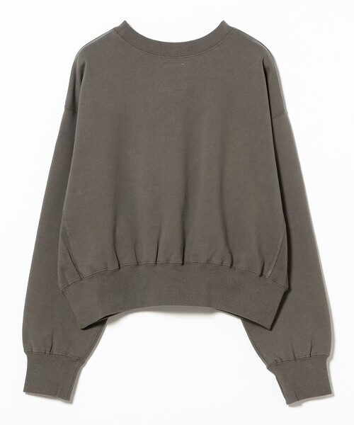 B:MING by BEAMS（ビーミングバイビームス）の「【別注】La Hutte / ロゴ スウェット（スウェット・レディース・グレー/ホワイト系その他5/チャコールグレー・ONE SIZE）」の7枚目の写真