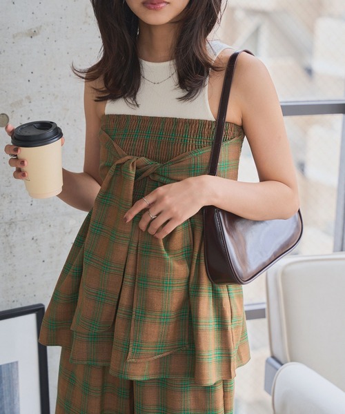 KOBE LETTUCE（コウベレタス）の「ホーボーショルダーバッグ（ショルダーバッグ・レディース・ブラウン/ワイン/ブラック・F）」の15枚目の写真