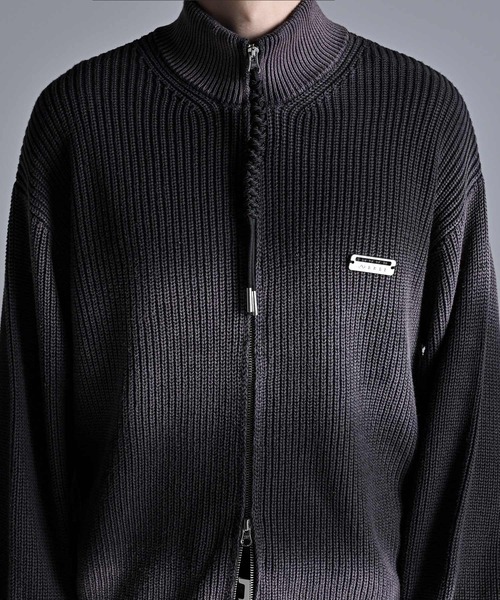 ADRER（アドラー）の「Vintage Make Drivers Knit / ヴィンテージメイクドライバーズニット（ニット/セーター・メンズ・ブラック/ワイン/ネイビー・XS/S/M/L）」の13枚目の写真