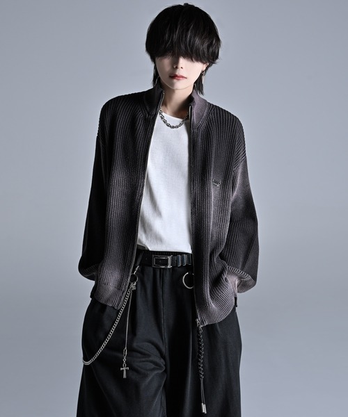ADRER（アドラー）の「Vintage Make Drivers Knit / ヴィンテージメイクドライバーズニット（ニット/セーター・メンズ・ブラック/ワイン/ネイビー・XS/S/M/L）」の14枚目の写真